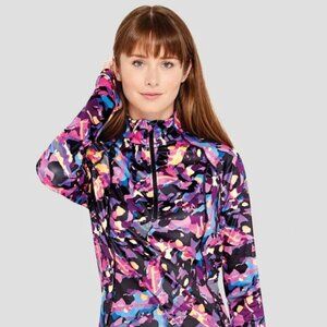 TERRAMAR Below Zero half zip thermal shirt - Rising Sun color